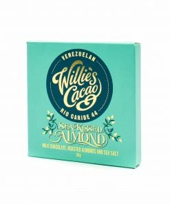 Willie's Cacao Sea Kissed Almond 44% Milk Chocolate 50g