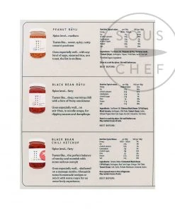 Ingredients White Mausu Chilli Sauce Box Set