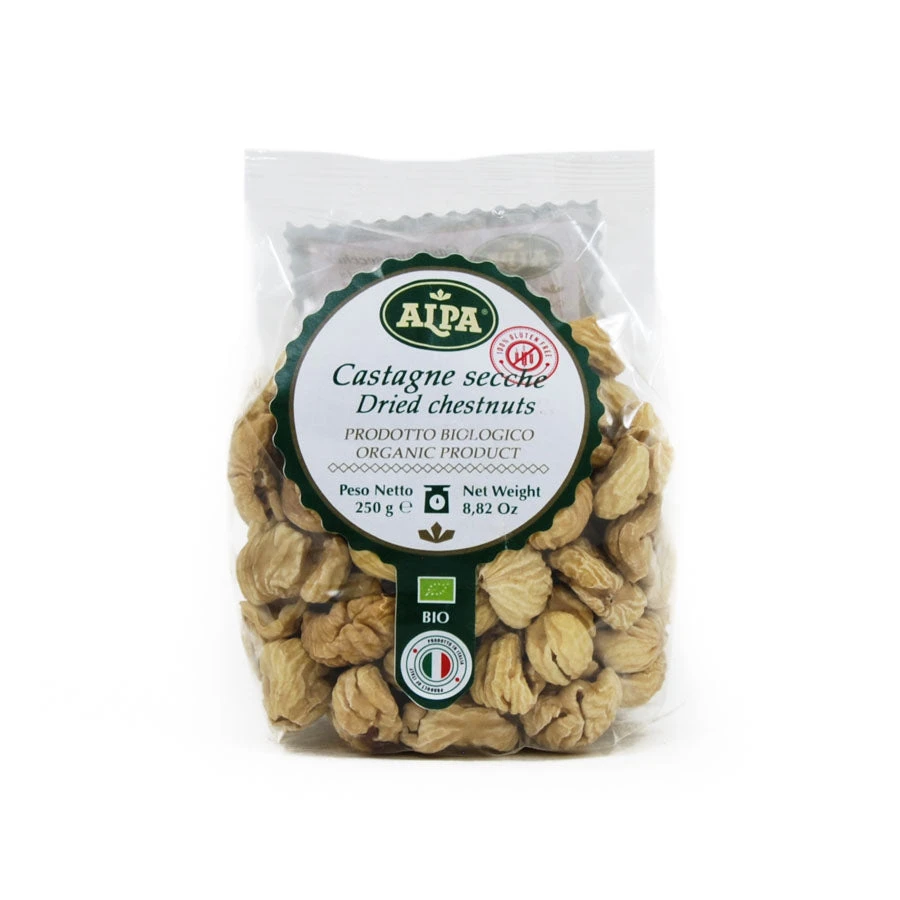 Alpa Ingredients Organic Dried Chestnuts 250g 3 Alpa Ingredients Organic Dried Chestnuts 250g
