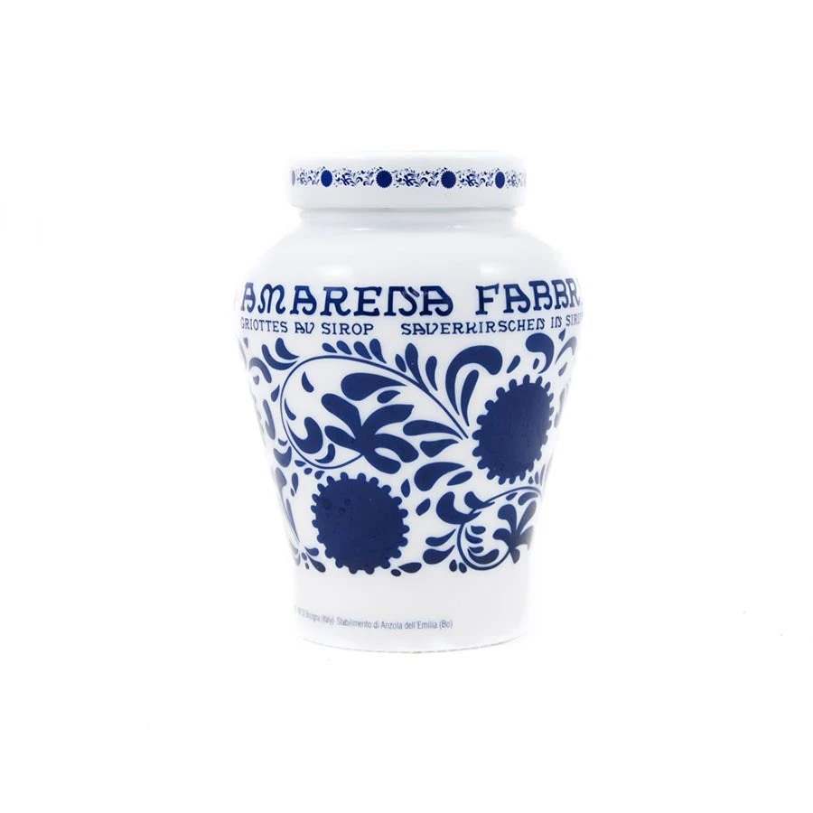 Fabbri Amarena Cherries In Syrup - Opaline Jar 600g Ingredients 3 Fabbri Amarena Cherries In Syrup - Opaline Jar 600g Ingredients