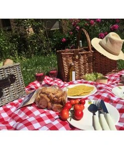 Les Jardins De La Comtesse St Michel Picnic Hamper For 2 Outdoor Tableware