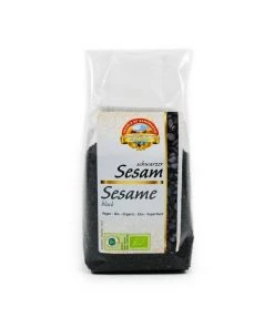 Pearls Of Samarkand Ingredients Organic Black Sesame Seeds 330g