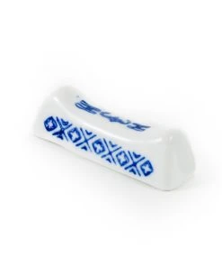 Chinese Tableware Tableware Blue Rice Pattern Chopstick Rest