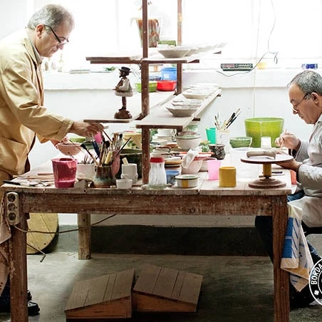 Bordallo Pinheiro Curved Cabbage Leaf Bowl 9cm 5 Bordallo Pinheiro Curved Cabbage Leaf Bowl 9cm