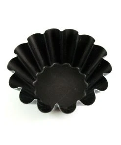 De Buyer Non-Stick Brioche Mould 100mm Dia X 45mm High Cookware