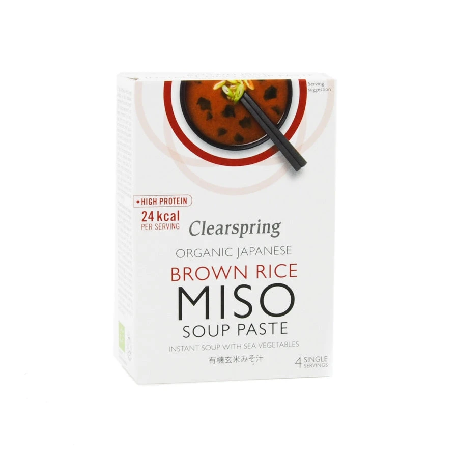Ingredients Clearspring Organic Instant Miso Soup Paste 15g 3 Ingredients Clearspring Organic Instant Miso Soup Paste 15g
