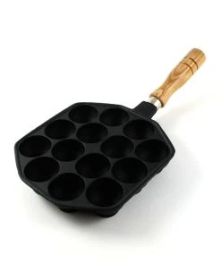 Japan Bento Cast Iron Takoyaki Pan 18cm Dia
