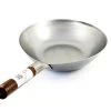 Chinese Tableware Carbon Steel Wok - Flat Base 33cm Dia Cookware