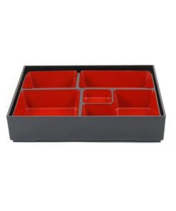 Kiji Stoneware & Ceramics Classic Bento Box - 5 Compartment Oblong