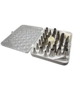 Cookware De Buyer Professional Stainless Steel Piping Nozzle Set