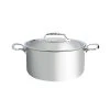 De Buyer Affinity Stainless Steel Casserole Pan With Lid