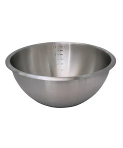 De Buyer Hemisphere Mixing Bowl With Silicone Base 24cm Cookware