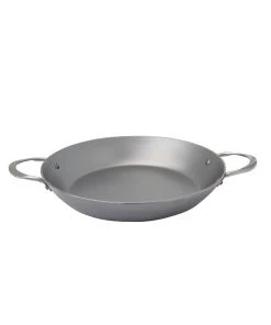 De Buyer Mineral B Paella Pan 32cm Cookware