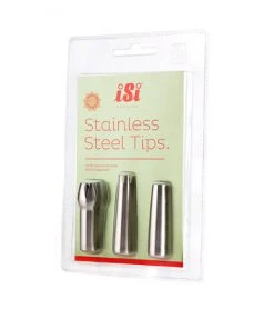 ISi Stainless Steel Decorator Tips Molecular Gastronomy Supplies