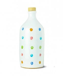 Frantoio Muraglia Medium Fruity Extra Virgin Olive Oil In Polka Dot Terracotta Bottle 500ml Ingredients