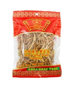 Zheng Fang Ingredients Chinese Lily Flower - Yellow Flower Vegetable 100g