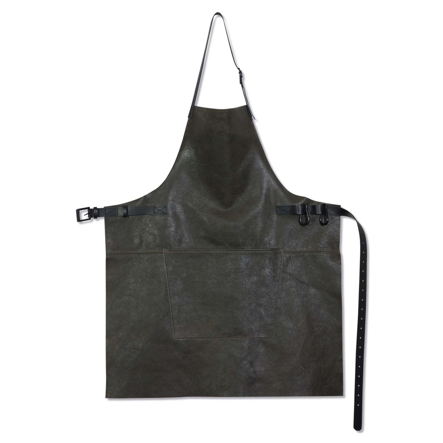 Cookware Dutchdeluxes Leather BBQ Apron In Vintage Grey 3 Cookware Dutchdeluxes Leather BBQ Apron In Vintage Grey
