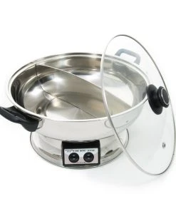 HSK Table Top Chinese Hot Pot 4.5 Litres, Serve 6-8 10 HSK Table Top Chinese Hot Pot 4.5 Litres, Serve 6-8