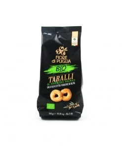 Fiore Di Puglia Organic Taralli With Extra Virgin Olive Oil 300g