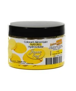 Deco Relief Professional Natural Egg Yolk Yellow Food Colouring 50g Ingredients