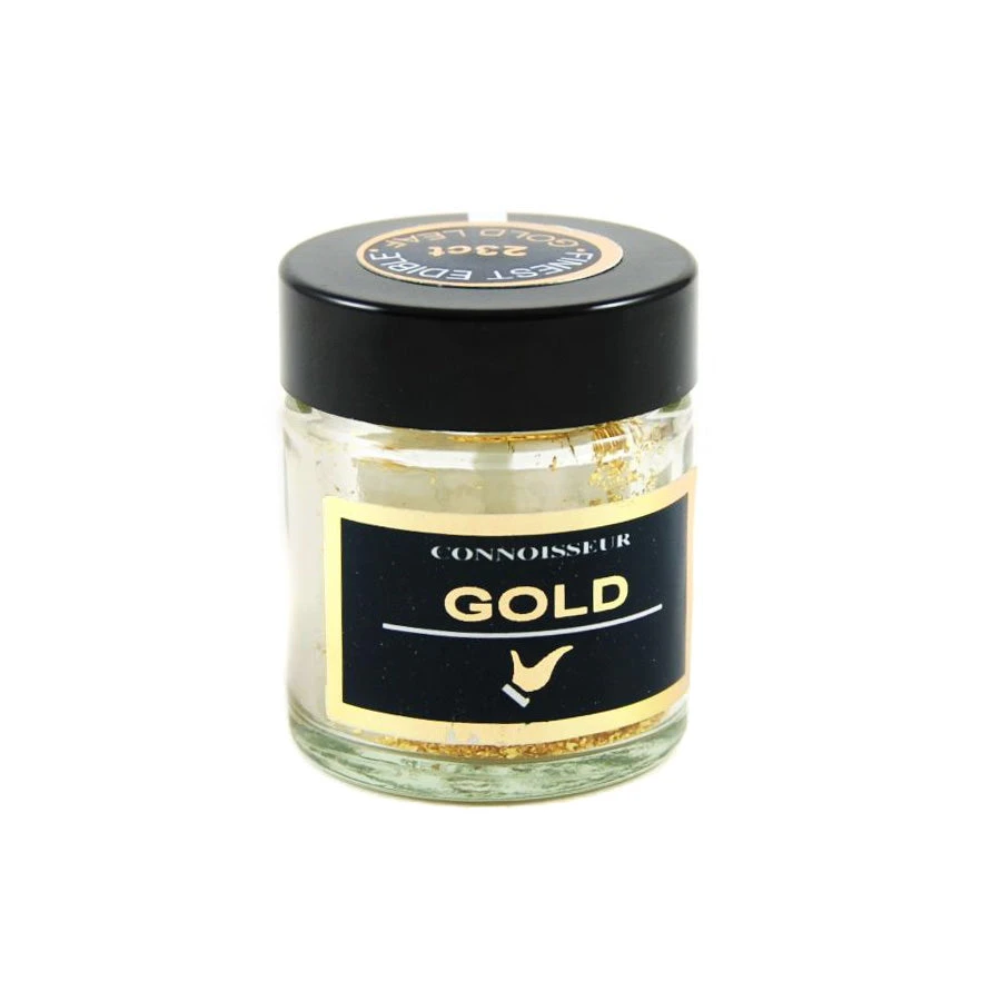 Connoisseur Edible Gold Leaf Dust 100mg Ingredients 3 Connoisseur Edible Gold Leaf Dust 100mg Ingredients