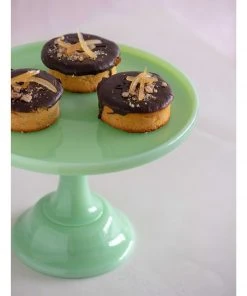 Mosser Glass Jade Milk Glass Cake Stand 12 Mosser Glass Jade Milk Glass Cake Stand