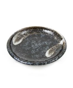 Kiji Stoneware & Ceramics Karasuba-Iro Small Plate