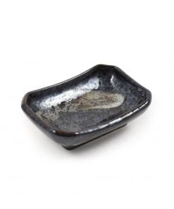 Kiji Stoneware & Ceramics Karasuba-Iro Soy Sauce Dish Tableware