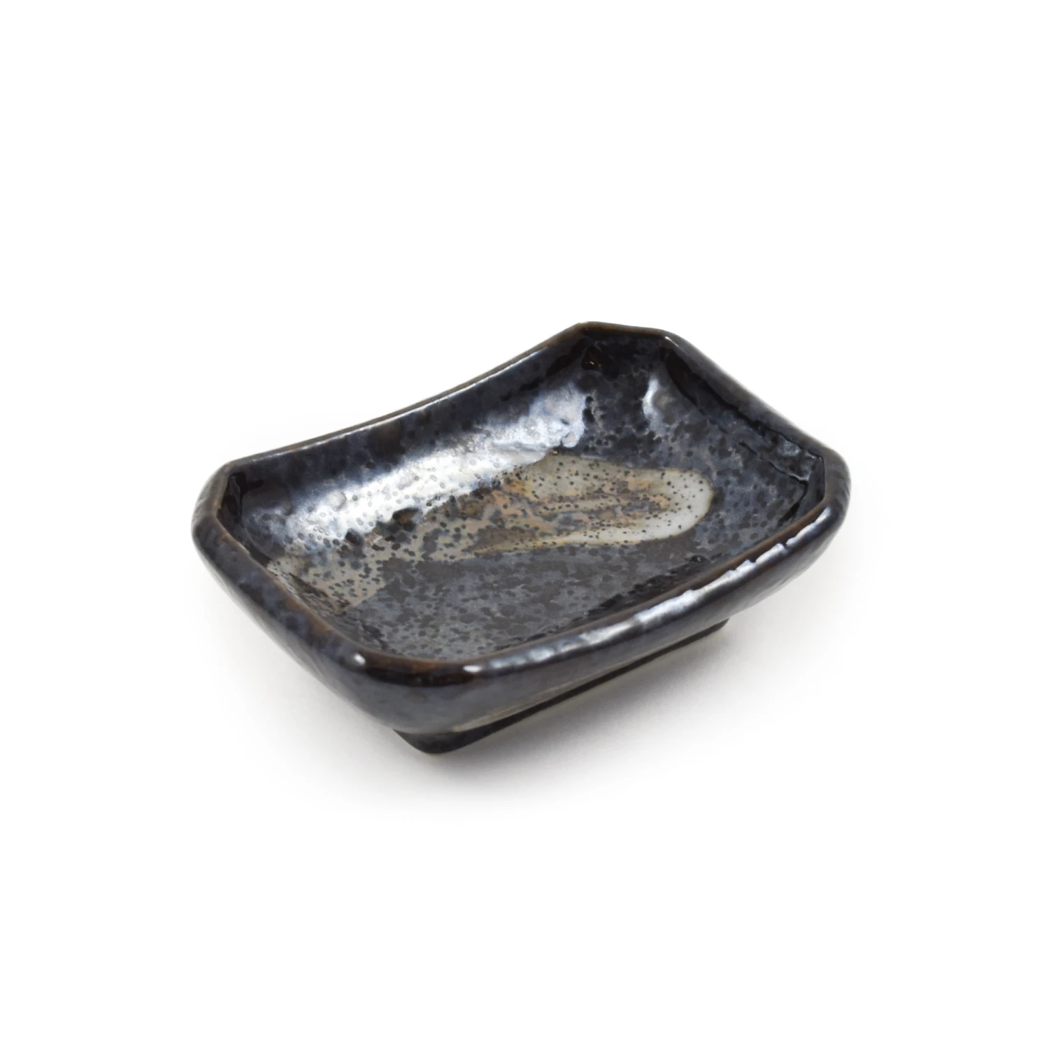 Kiji Stoneware & Ceramics Karasuba-Iro Soy Sauce Dish Tableware 4 Kiji Stoneware & Ceramics Karasuba-Iro Soy Sauce Dish Tableware
