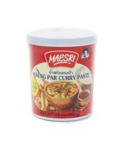 Ingredients Mae Sri Thai Jungle Curry Paste - Kaeng Par 400g