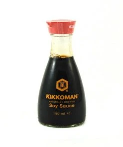 Kikkoman Soy Sauce - Pouring Pot 150ml Ingredients