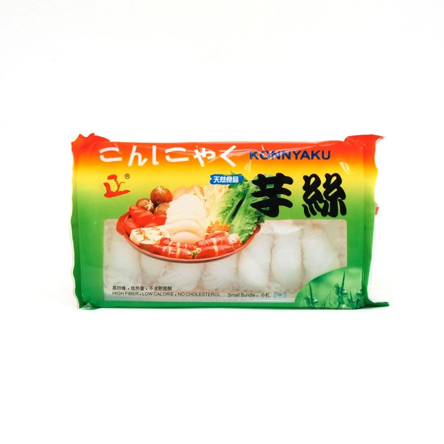 Chinese Ingredients Pasta, Rice & Noodles Shirataki Konnyaku Noodle Nests - Knot Yam Noodle 228g Drained 3 Chinese Ingredients Pasta, Rice & Noodles Shirataki Konnyaku Noodle Nests - Knot Yam Noodle 228g Drained