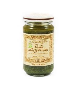 La Favorita Pesto With Genovese Basil DOP Ingredients