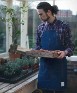 Risdon & Risdon Denim Street Apron Cookware