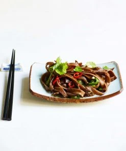 Kiji Stoneware & Ceramics Tableware Sakura Blossom Side Plate 19cm X 13cm