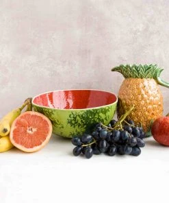 Bordallo Pinheiro Watermelon Salad Bowl 28cm Bordallo Pinheiro