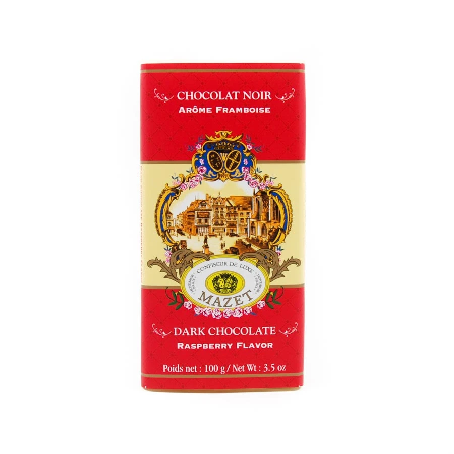 Mazet De Montargis Dark Chocolate With Raspberry 100g Ingredients 3 Mazet De Montargis Dark Chocolate With Raspberry 100g Ingredients