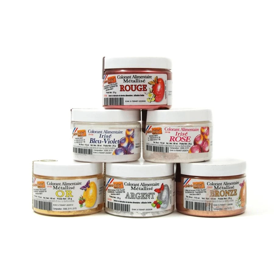 Deco Relief Edible Gold Shimmer Dust 25g Ingredients 4 Deco Relief Edible Gold Shimmer Dust 25g Ingredients