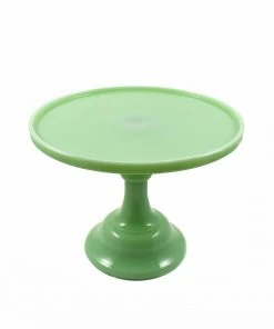 Mosser Glass Jade Milk Glass Cake Stand 10 Mosser Glass Jade Milk Glass Cake Stand