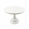 Mosser Glass White Milk Glass Cake Stand Professional Patisserie Supplies
