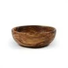 Naturally Med Olive Wood Round Dish 12.5cm