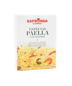 Safronsa Paella Seasoning Sachets 5 X 3g Ingredients