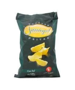 Ingredients Sarriegui Patatas Fritas - Extra Virgin Olive Oil Crisps 150g