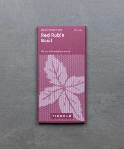 Ingredients Piccolo Red Rubin Basil Seeds 7 Ingredients Piccolo Red Rubin Basil Seeds