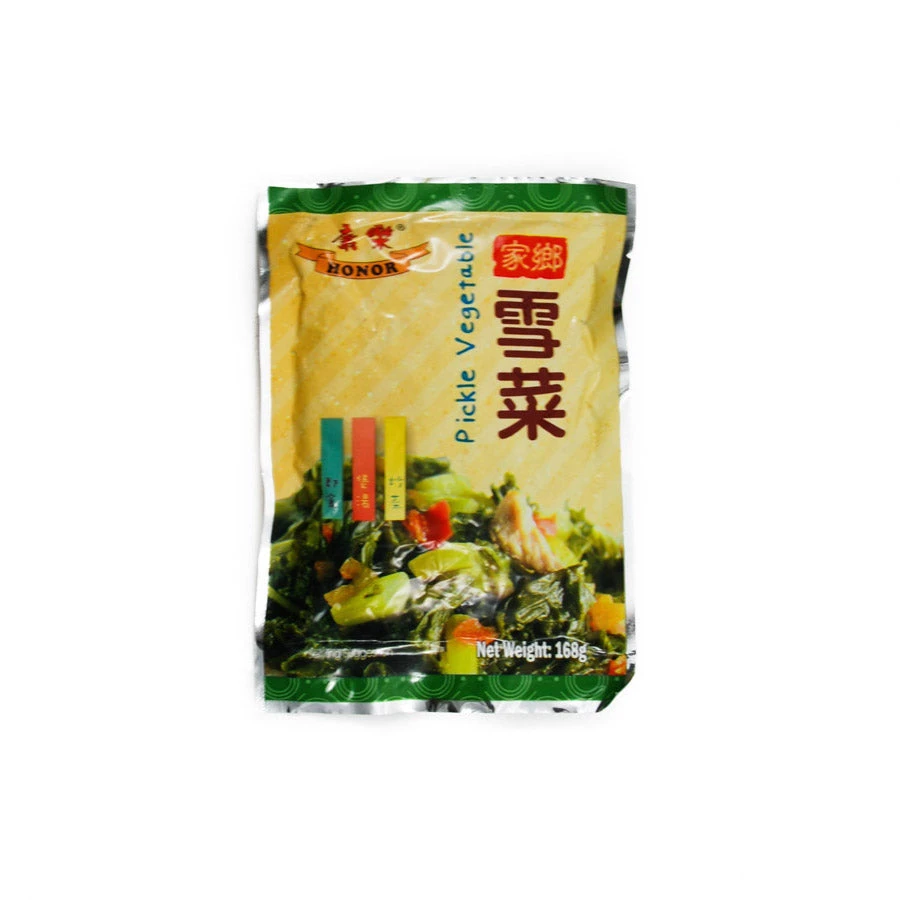 Honor Pickled Vegetables Preserved Mustard Greens 168g 3 Honor Pickled Vegetables Preserved Mustard Greens 168g