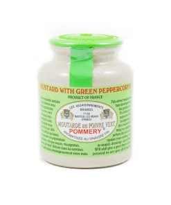 Ingredients Pommery Green Peppercorn Mustard 250g
