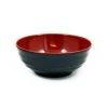 R&B Tableware Melamine Red & Black Ramen Bowl