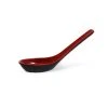 R&B Melamine Red & Black Soup Spoon
