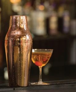Cocktail'd Copper Plated French Cocktail Shaker 600ml Cookware