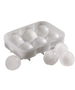 Cocktail'd 6 Cavity Silicone Ice Ball Mould
